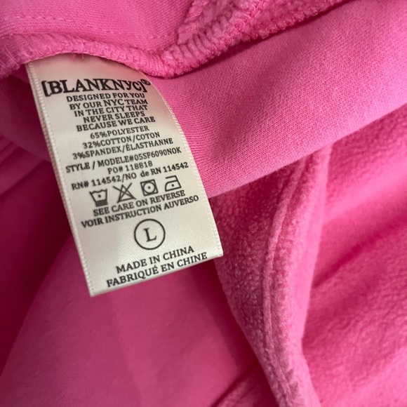 Pink Button-Up Fleece Jacket - Picture 8 of 8